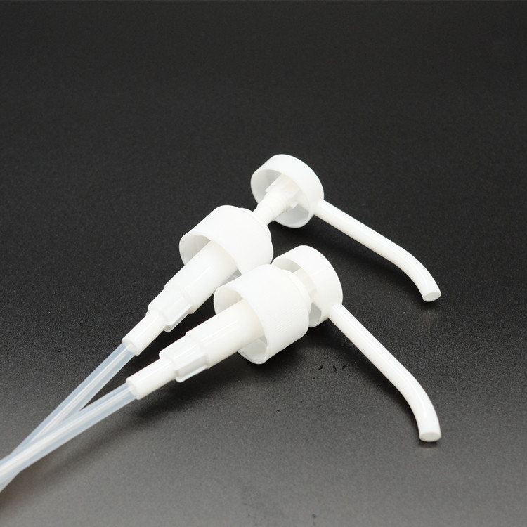 White/Black Lotion Pump Plastic Lotion Dispenser