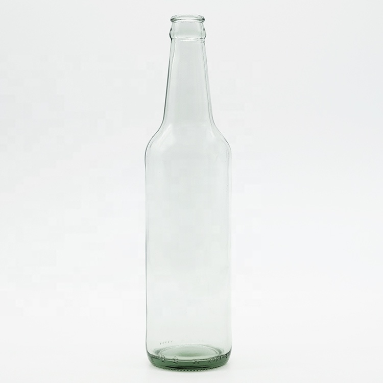Various Size Clear Blue Amber Brown Glass Beer Bottles in Stock