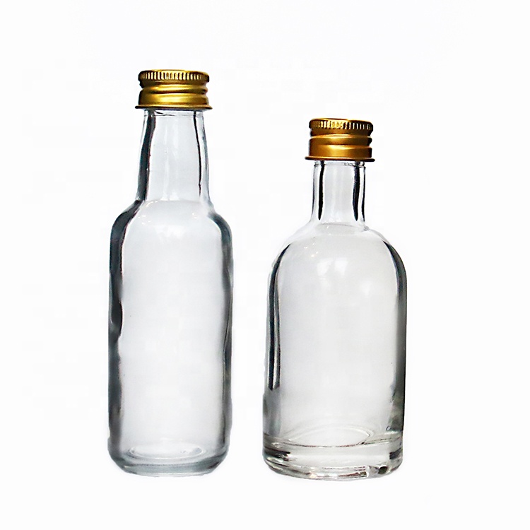 Different Luxury Glass Bottles for Liquid Spirit Whiskey