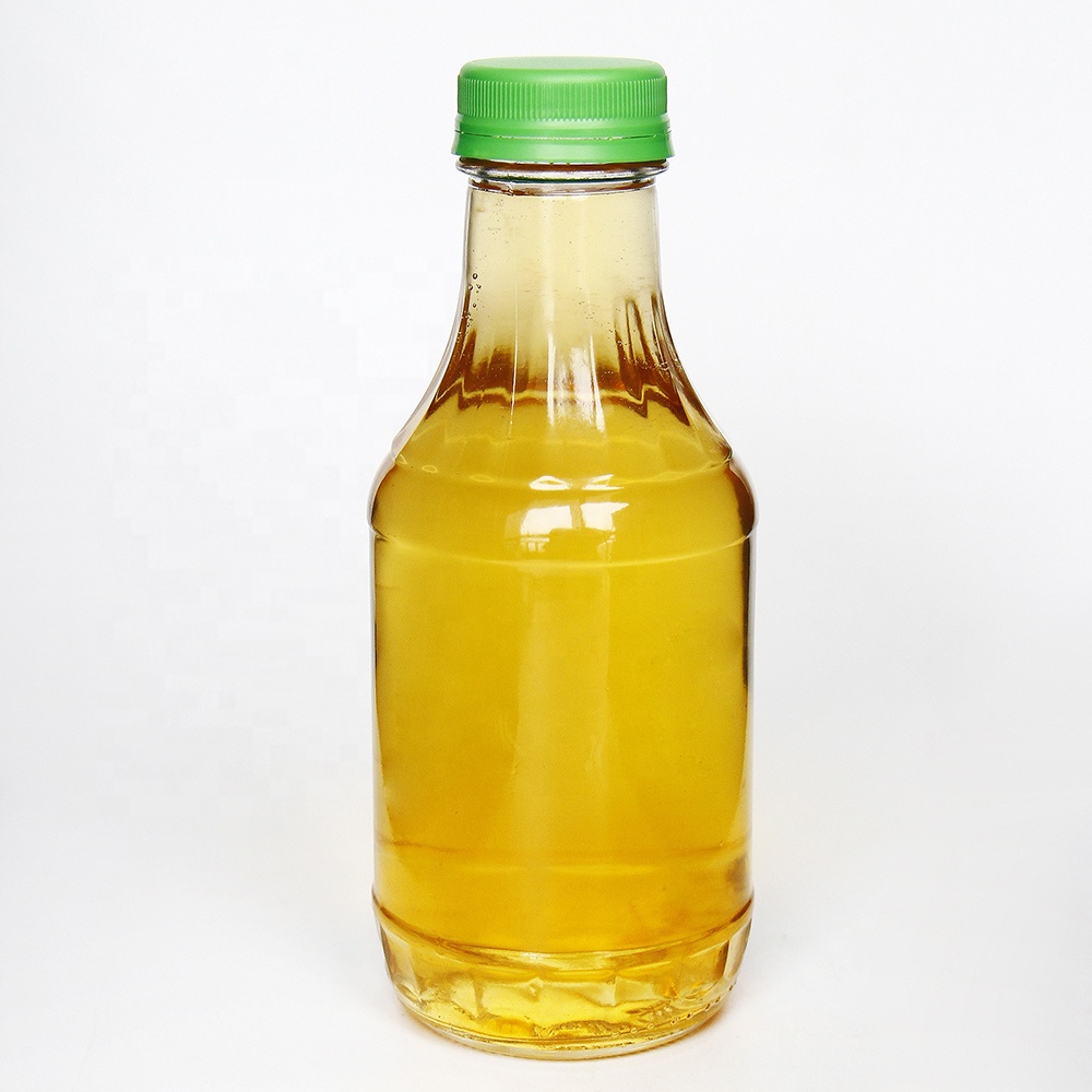 Glassic Clear Glass BBQ Bottle with Screw Cap