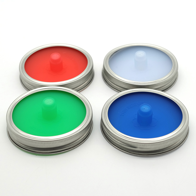 Waterless Airlock Fermentation Lids Suitable For 86MM  mason jar