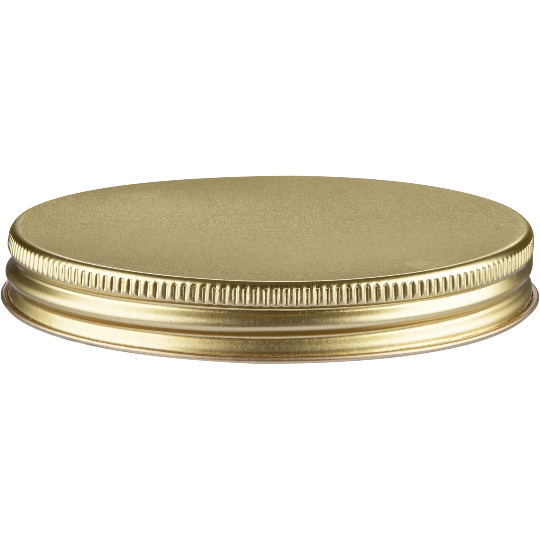 No Spill Rolled Edge Aluminum cap Metal Screw Lids For Bottles Universal Lids Gold Black Aluminum Lid