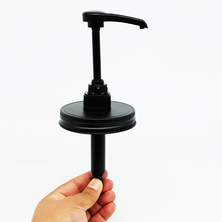 Mason Canning Jar Syrup Dispenser Coffee Syrup Dispenser Pump Lids