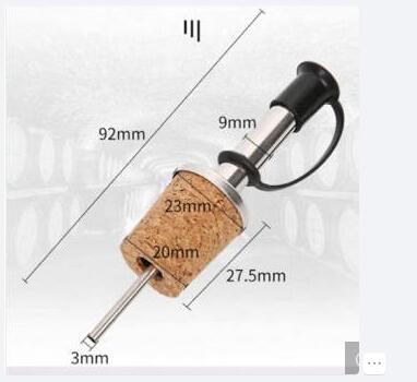 Olive Oil Pourer Flip Top Bottle Pour Spout Oil Vinegar Dispenser Stopper